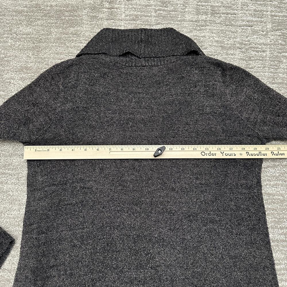 Barefoot Dreams Cardigan Womens Medium Gray CozyChic Lite Open Front Pockets - Picture 10 of 13